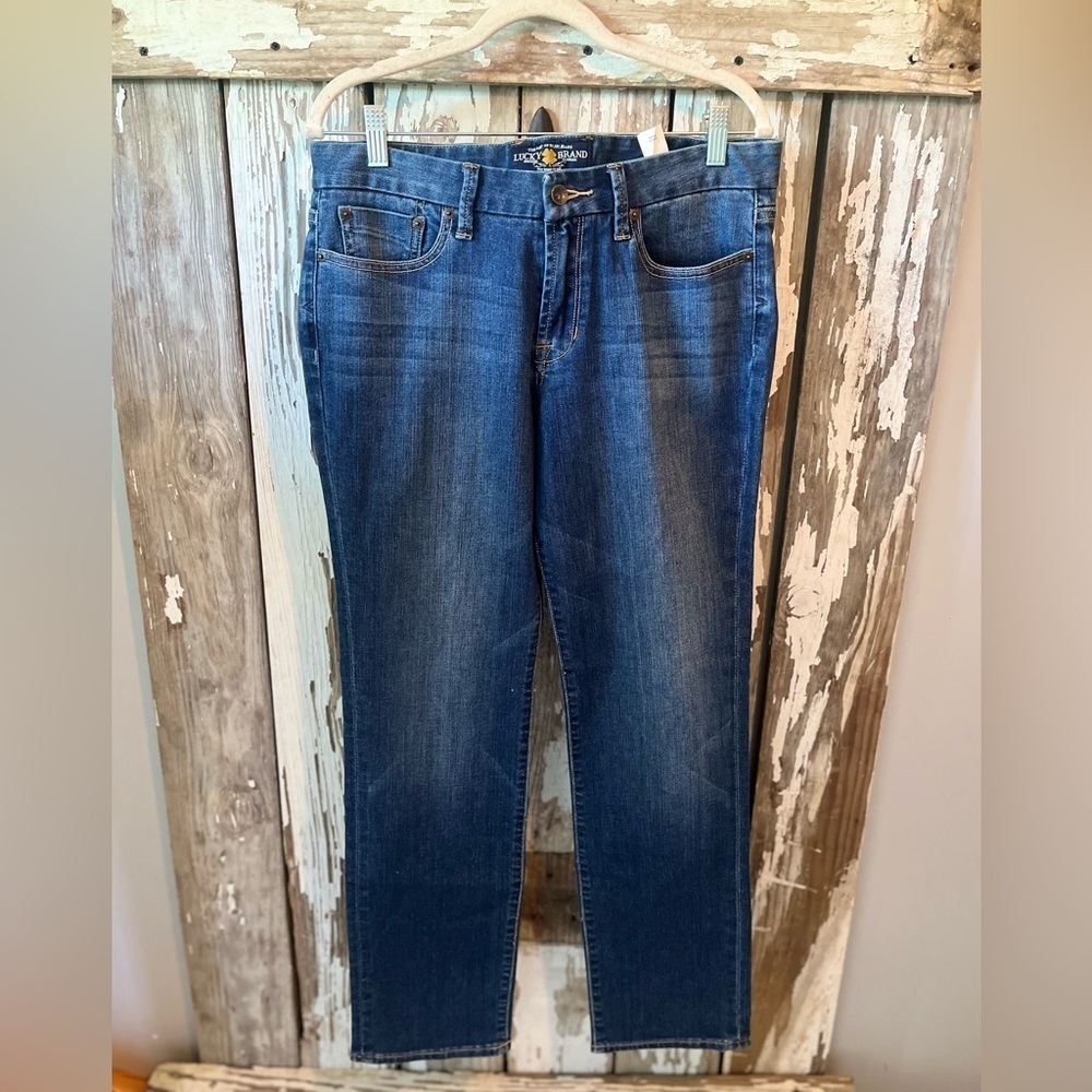 Lucky Brand Jeans The Sweet Straight Size 10/30 Ankle - Picture 5 of 13